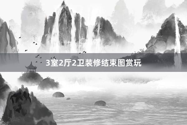3室2厅2卫装修结束图赏玩